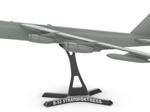 B-52 Stratofortezza 1120 Modello di stampa 3D