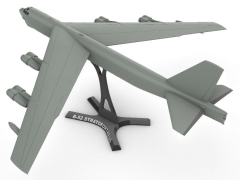 B-52 Stratofortezza 1120 Modello di stampa 3D