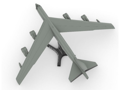 B-52 Stratofortezza 1120 Modello di stampa 3D