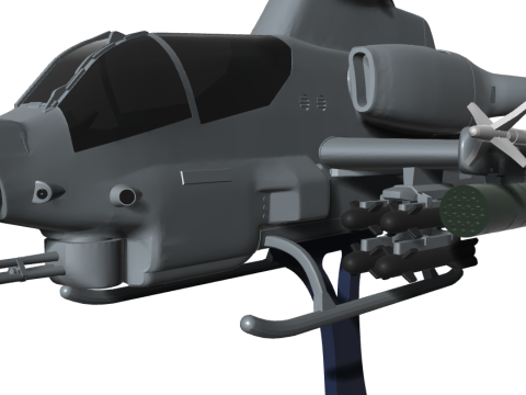 CAMPANA AH-1Z Modello di stampa 3D