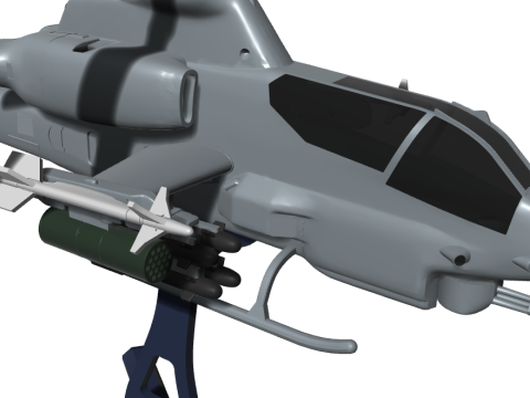 CAMPANA AH-1Z Modello di stampa 3D