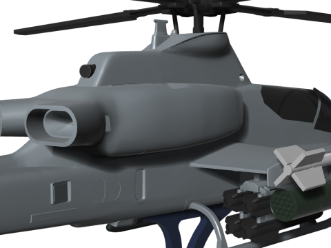 CAMPANA AH-1Z Modello di stampa 3D