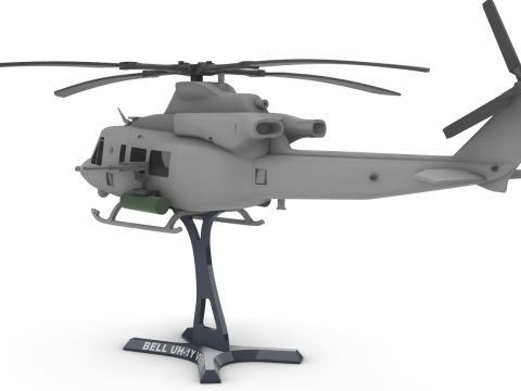 Bell UH-1Y Venom 3D Baskı Modeli