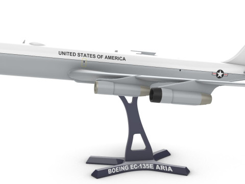 Boeing EC-135 ARIA 3D Baskı Modeli