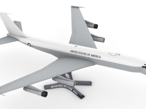 Boeing EC-135 ARIA 3D Baskı Modeli