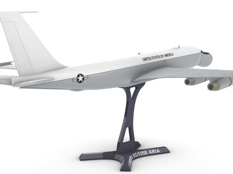Boeing EC-135 ARIA 3D Baskı Modeli