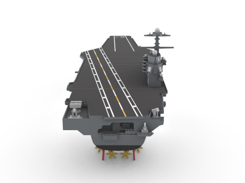 CVN-78 1400 Modèles 3D en vedette