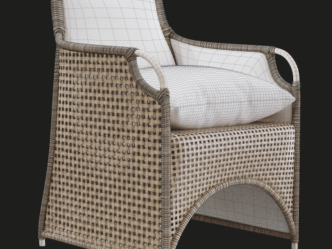 Furniture Collection - Armchairs 3D Model