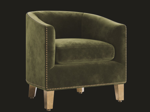 Furniture Collection - Armchairs 3D Model