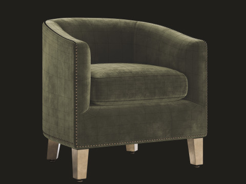 Furniture Collection - Armchairs 3D Model