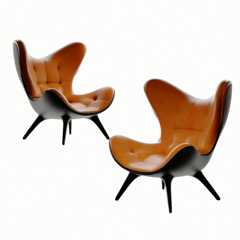 Modern lounge chairs 3Dモデル .c4d .max .obj .3ds .fbx .stl .blend 