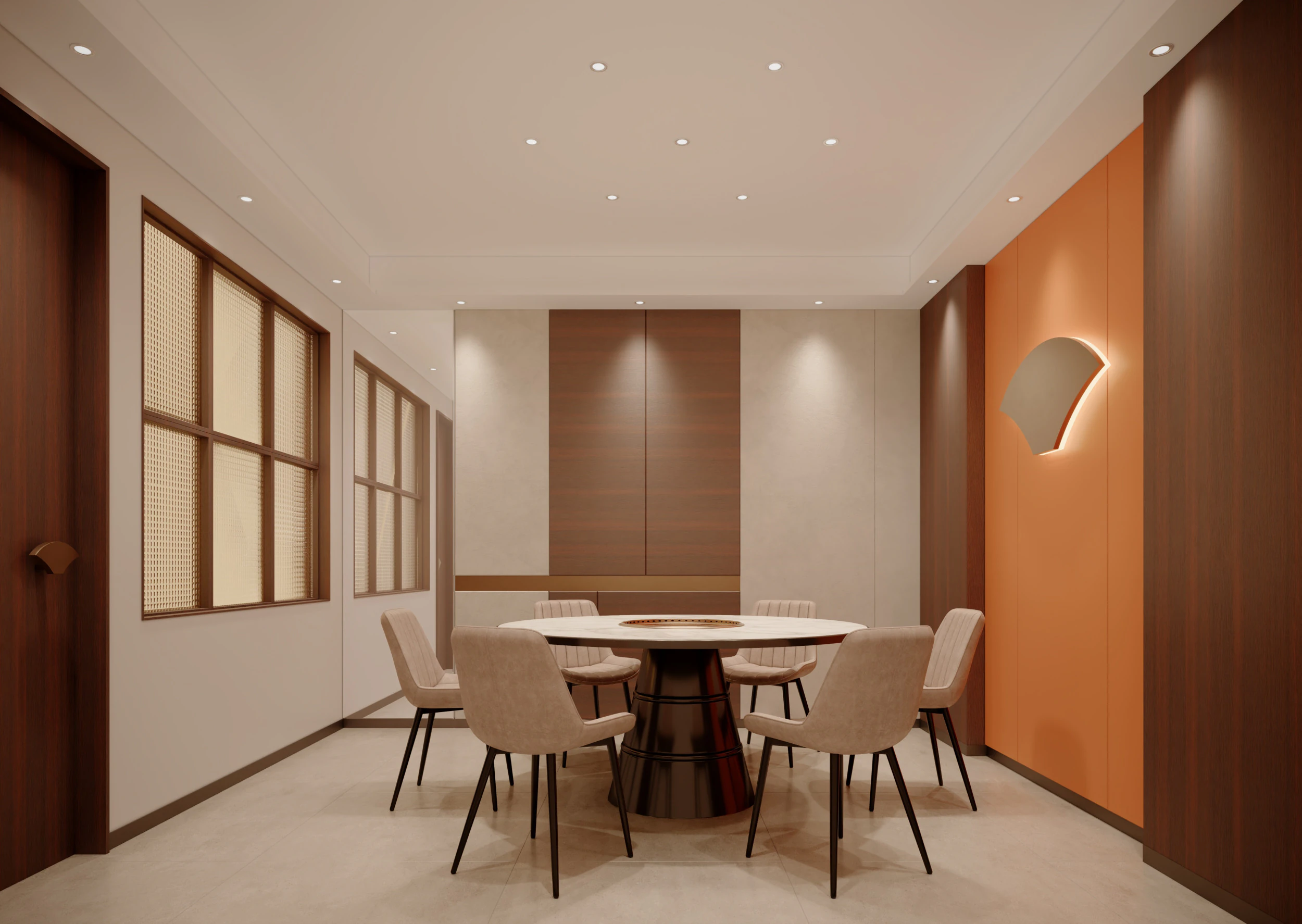 Modern pre-owned dining box 3D Model .c4d .max .obj .3ds .fbx .stl .blend 