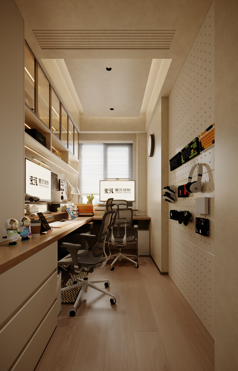 Modern entertainment game room e-sports room office Model 3D .c4d .max .obj .3ds .fbx .stl .blend 