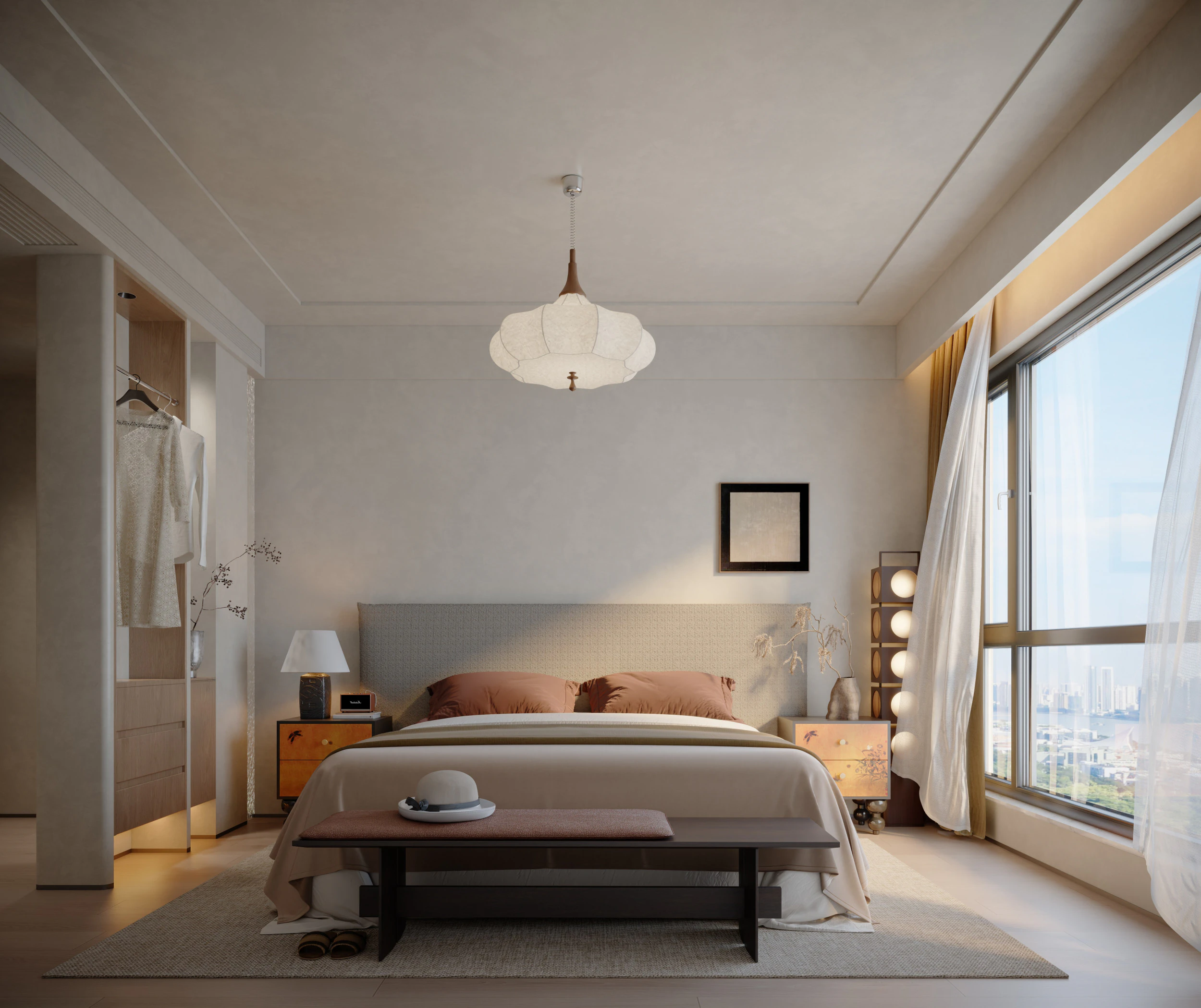 Modern pre-loved master bedroom 3D Model .c4d .max .obj .3ds .fbx .stl .blend