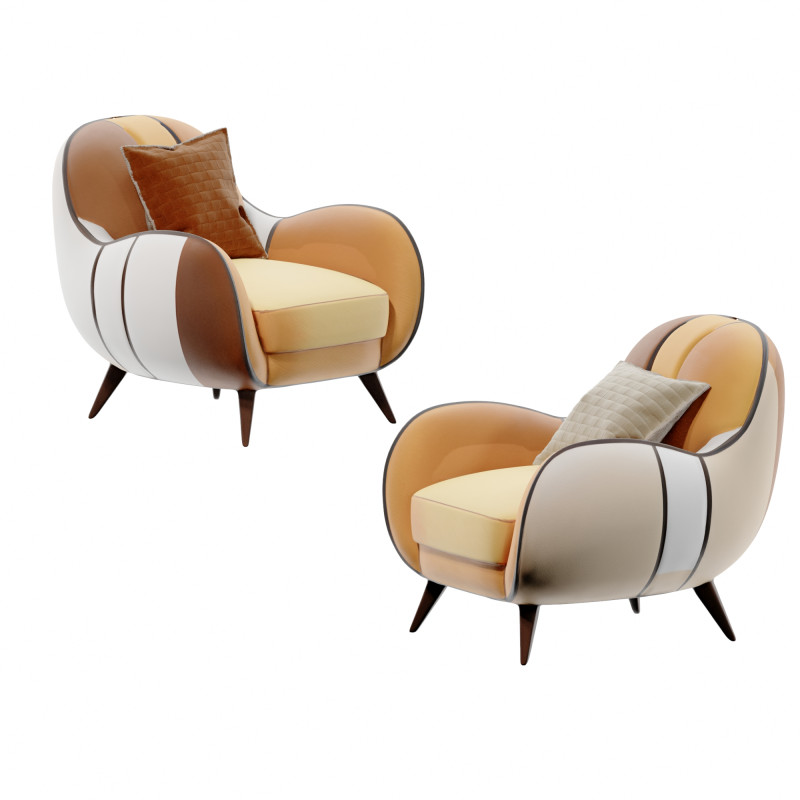 Modern lounge chair Lounge sofa 3Dモデル .c4d .max .obj .3ds .fbx .stl .blend 