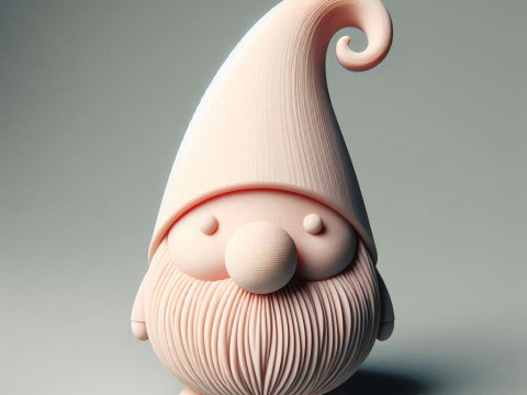 Whimsical Gnome Charm Modelo 3D