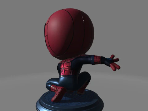 Chibi Baby SPIDERMAN 3D Print Model