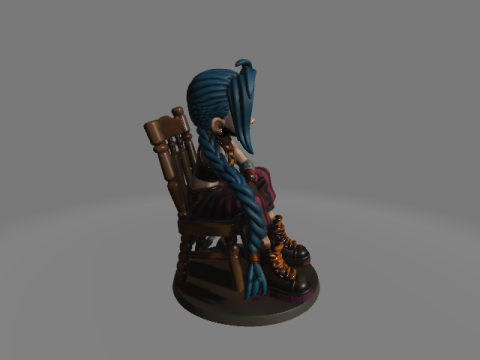 Jinx Arcane - League of Legends Modelo de impresión 3D