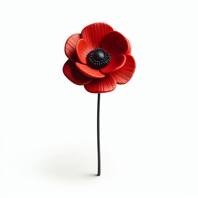 Anemones Before the Rain A Memorial Tribute 3D 프린트 모델 .c4d .max .obj .3ds .fbx .stl .blend