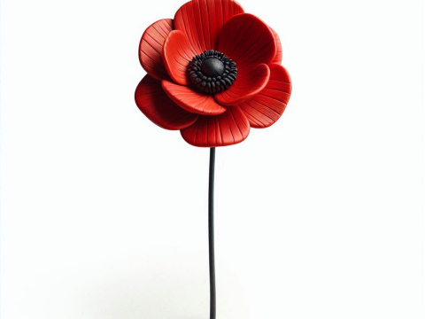Anemones Before the Rain A Memorial Tribute Modelo de impresión 3D