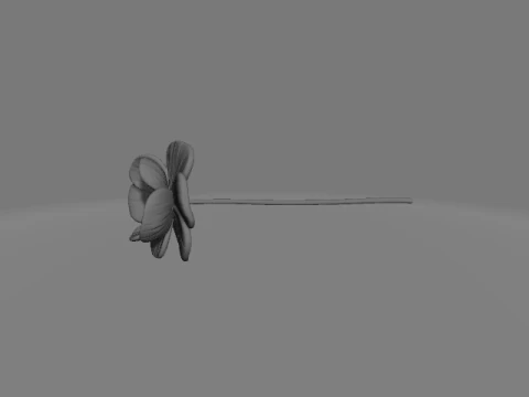 Anemones Before the Rain A Memorial Tribute 3D Print Model