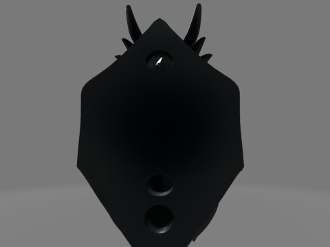 Dragon Head Wall Mount Modelo de impresión 3D