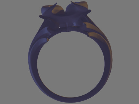 Devil Ring Dark Striking Modelo de impresión 3D