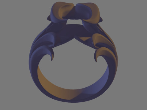 Devil Ring Dark Striking Modelo de impresión 3D
