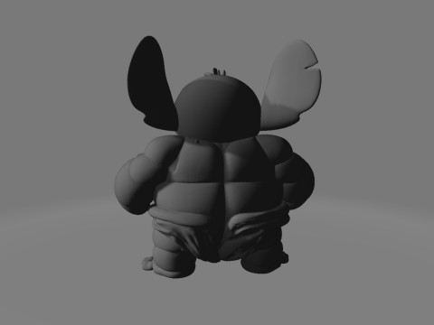 Sumo Stitch The Mischievous Heavyweight 3D Принт Модель