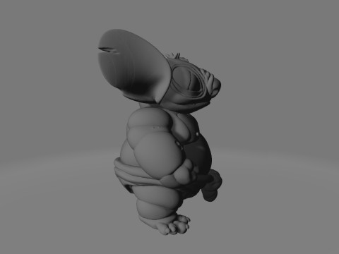 Sumo Stitch The Mischievous Heavyweight 3D Принт Модель
