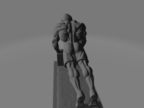 Push Up Gym Athlete Modelo de impresión 3D