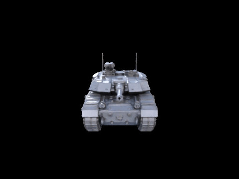 Challenger 2 Tank Realistic 3D Printable Military Model 3D Druckmodell