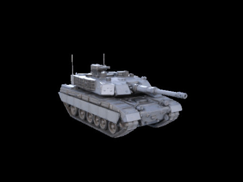 Challenger 2 Tank Realistic 3D Printable Military Model 3D Druckmodell