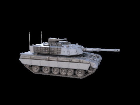 Challenger 2 Tank Realistic 3D Printable Military Model 3D Druckmodell