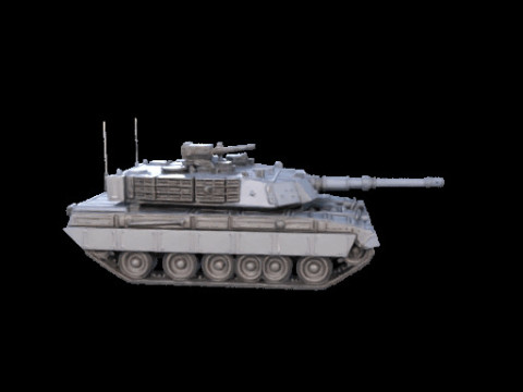 Challenger 2 Tank Realistic 3D Printable Military Model 3D Druckmodell