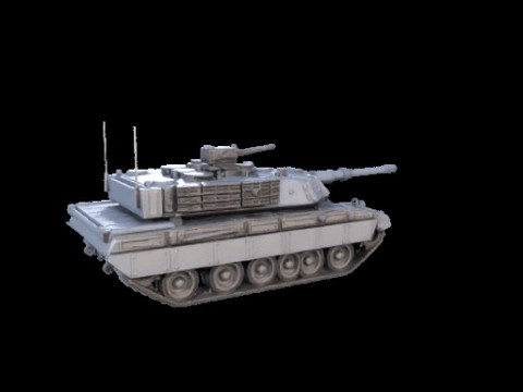 Challenger 2 Tank Realistic 3D Printable Military Model 3D Druckmodell