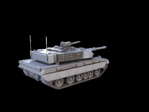Challenger 2 Tank Realistic 3D Printable Military Model 3D Druckmodell