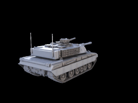 Challenger 2 Tank Realistic 3D Printable Military Model 3D Druckmodell