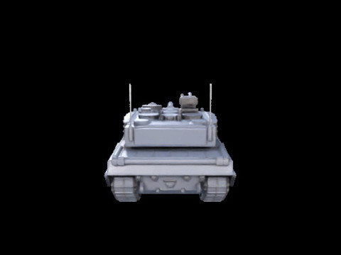 Challenger 2 Tank Realistic 3D Printable Military Model 3D Druckmodell
