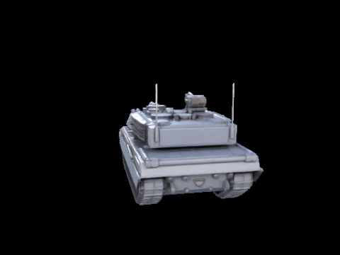 Challenger 2 Tank Realistic 3D Printable Military Model 3D Druckmodell