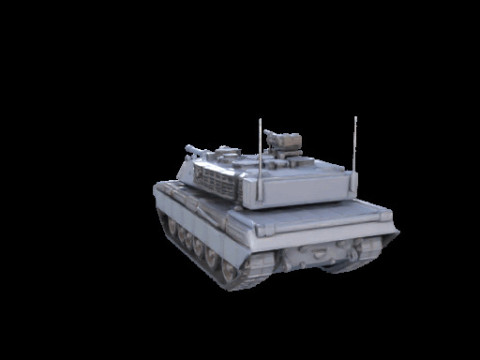 Challenger 2 Tank Realistic 3D Printable Military Model 3D Druckmodell
