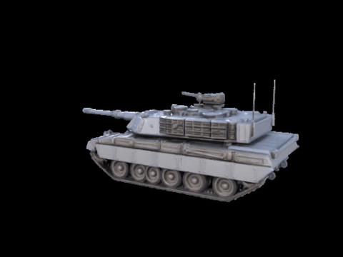Challenger 2 Tank Realistic 3D Printable Military Model 3D Druckmodell