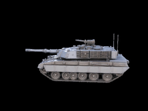 Challenger 2 Tank Realistic 3D Printable Military Model 3D Druckmodell