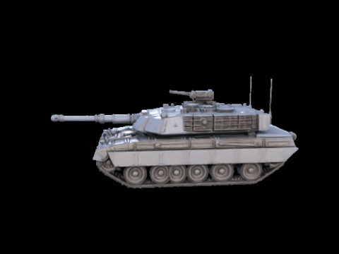 Challenger 2 Tank Realistic 3D Printable Military Model 3D Druckmodell