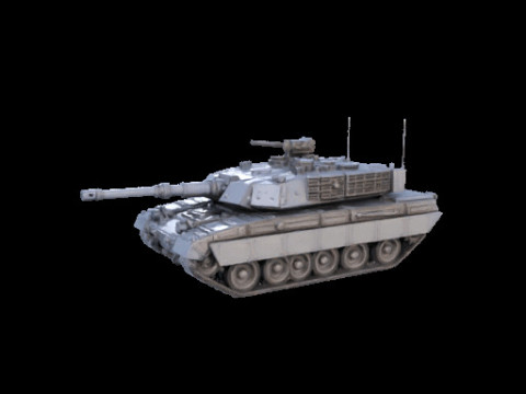 Challenger 2 Tank Realistic 3D Printable Military Model 3D Druckmodell