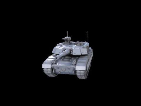 Challenger 2 Tank Realistic 3D Printable Military Model 3D Druckmodell