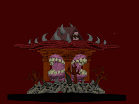 Malevolent shirne Model 3D