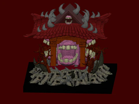 Malevolent shirne 3D Model