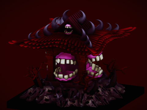 Malevolent shirne 3Dモデル