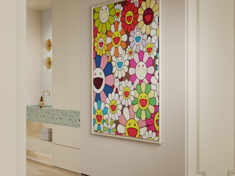 Luxurious girl bedrom Model 3D